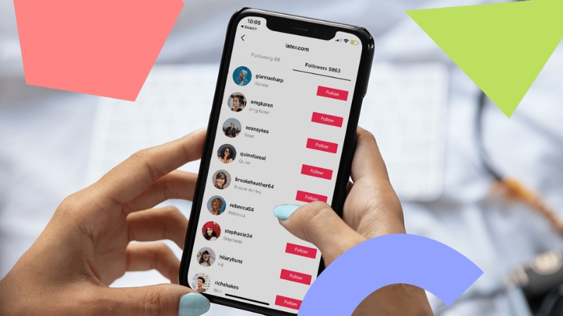 Follow các tài khoản TikTok khác